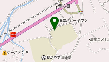 浅口市 なかよし児童クラブの地図画像