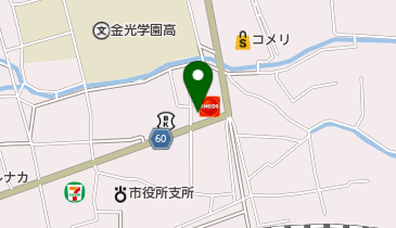 クリーニングよしなれの地図画像