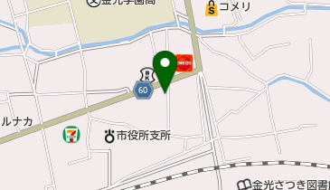 つるやランドリーの地図画像