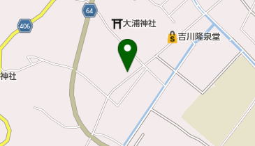 大室酒店の地図画像