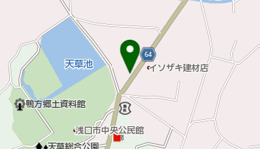 荒川理容院の地図画像