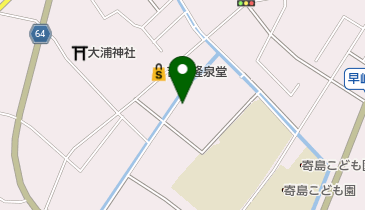 寄島中浜仕出し店の地図画像