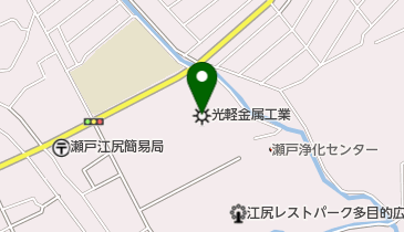 光軽金属工業株式会社の地図画像