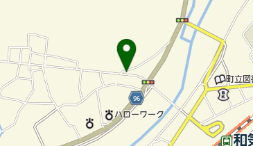 和気ランドリーの地図画像