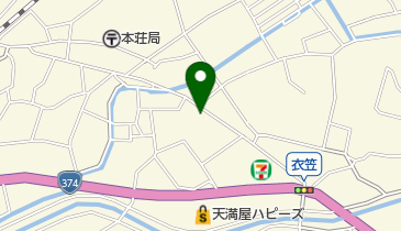 藤井モータースの地図画像
