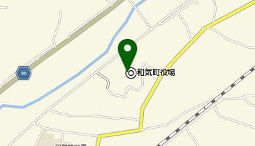 和気町総合福祉センターの地図画像