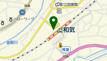 和気タクシーの地図画像