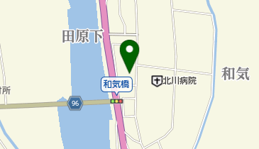 理容今田の地図画像