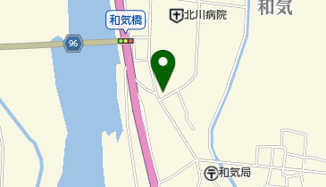 岩井理髪室の地図画像