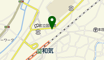 オムライスの店の地図画像