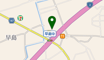 麻雀クラブOKの地図画像