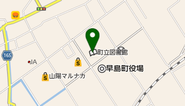早島町役場 早島町教育委員会 学校教育課の地図画像
