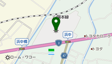 萩原工業株式会社里庄工場の地図画像