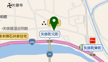 平野硝子建材株式会社の地図画像