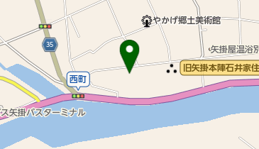 中西菓子舗の地図画像