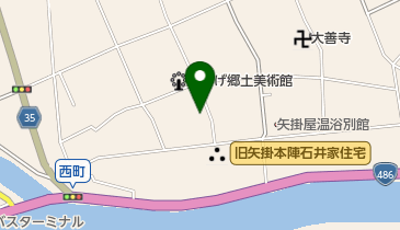 日上商店の地図画像