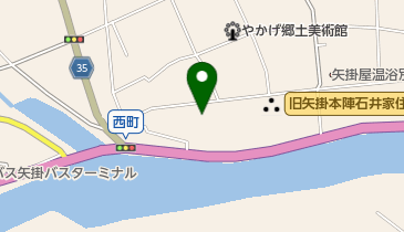 花野化粧品店の地図画像