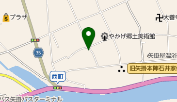 中西酒店の地図画像