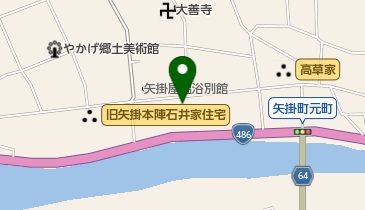 坪井醤油本店の地図画像