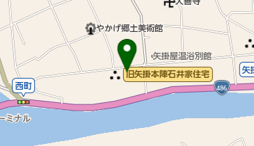 小西屋商会の地図画像
