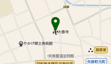 大善寺の地図画像