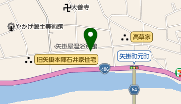 山辺生花店の地図画像