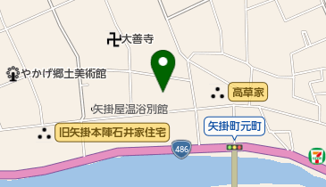 筒井木材工業株式会社の地図画像