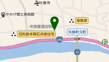 笹井整骨院の地図画像