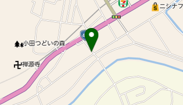 松島はきもの店の地図画像