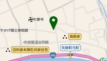 西岡理容所の地図画像