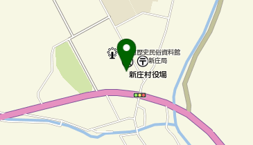 真庭森林組合美甘・新庄支所の地図画像