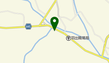 鏡野町 羽出公民館の地図画像