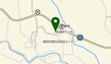 鏡野町役場 富振興センターの地図画像