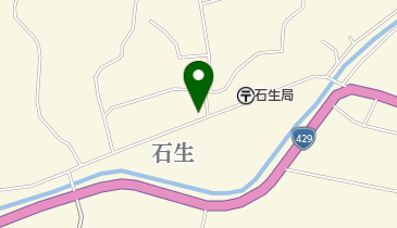 理容板坂の地図画像