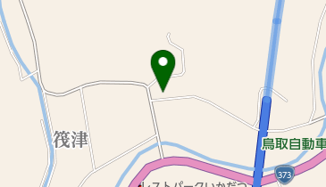 筏津公民館の地図画像