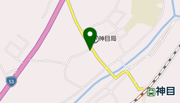 有限会社神目電機商会の地図画像