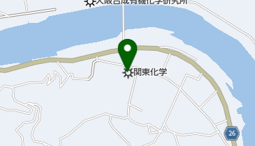 関東化学株式会社柵原工場の地図画像