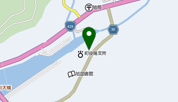 晴れの国岡山農業協同組合 旭支店の地図画像