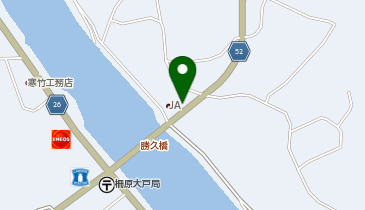 晴れの国岡山農業協同組合 柵原支店の地図画像