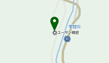 ユーサン精密株式会社の地図画像