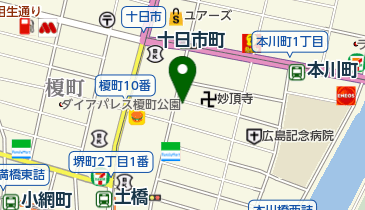 西谷商店の地図画像