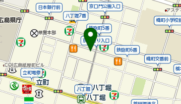 株式会社良和ハウス八丁堀店の地図画像