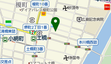 日本通商株式会社広島支店の地図画像