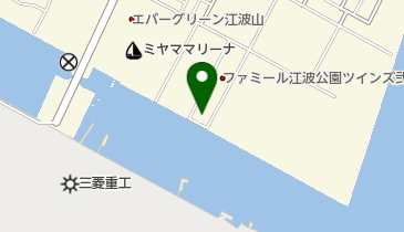 西部熱機株式会社の地図画像