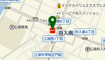 江波日石株式会社江波口給油所の地図画像