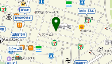 かき忠の地図画像