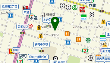 有限会社川口商店の地図画像