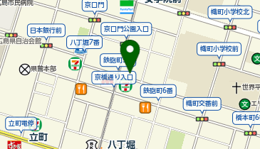 ヒューマンアカデミー広島校の地図画像
