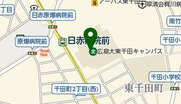 放送大学広島学習センターの地図画像