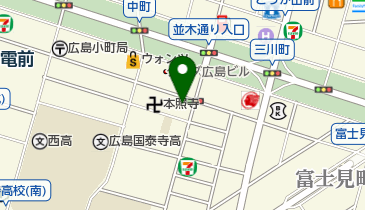 佐伯ガクブチ店の地図画像
